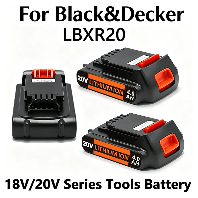 Black+Decker Tool 20V Max - Batteria di ricambio 18V 3.0Ah BL2018