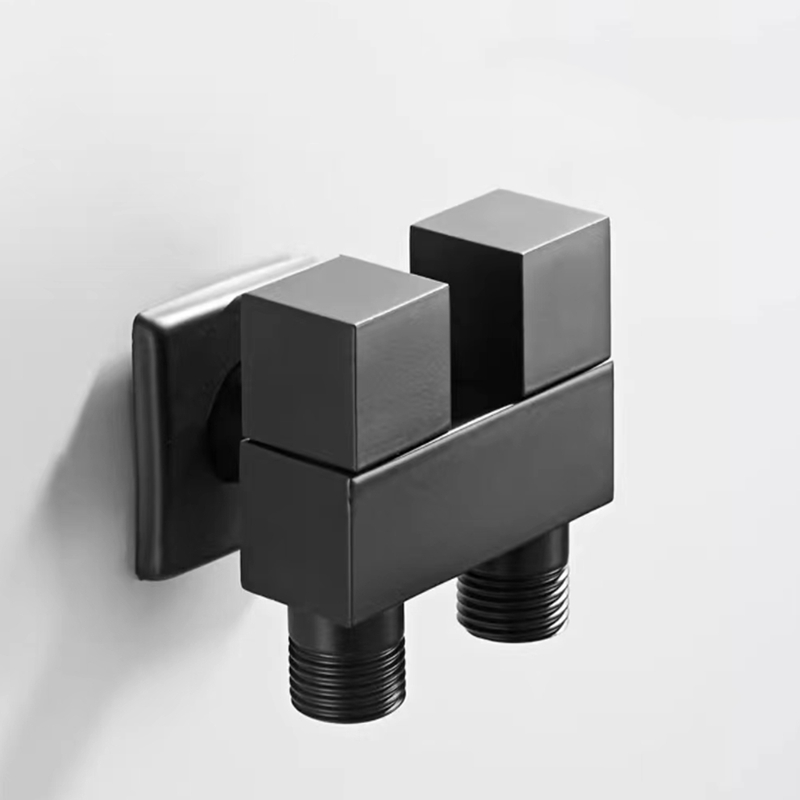 Toilet Fill Valve - Nero G1/2 Mini rubinetto multifunzione in