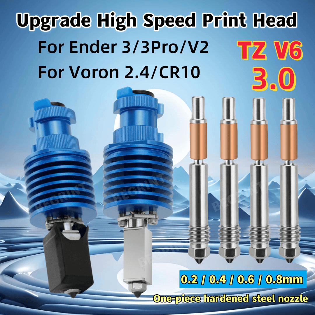 Creality Printer K1 - Hotend Upgrade TZ V6 3.0 Riscaldamento