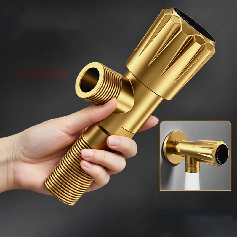 Toilet Fill Valve - Valvola Angolare in Ottone ad Alto