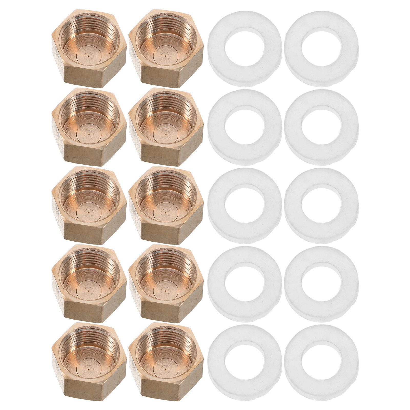 10 Pezzi Tappi a Compressione  - Compression Fitting Brass recensione e prezzo