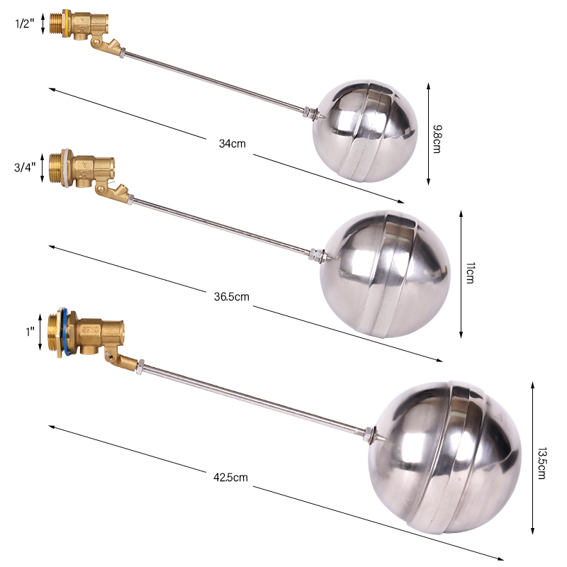 Valvola a galleggiante in otto - Float Ball Valve recensione e prezzo