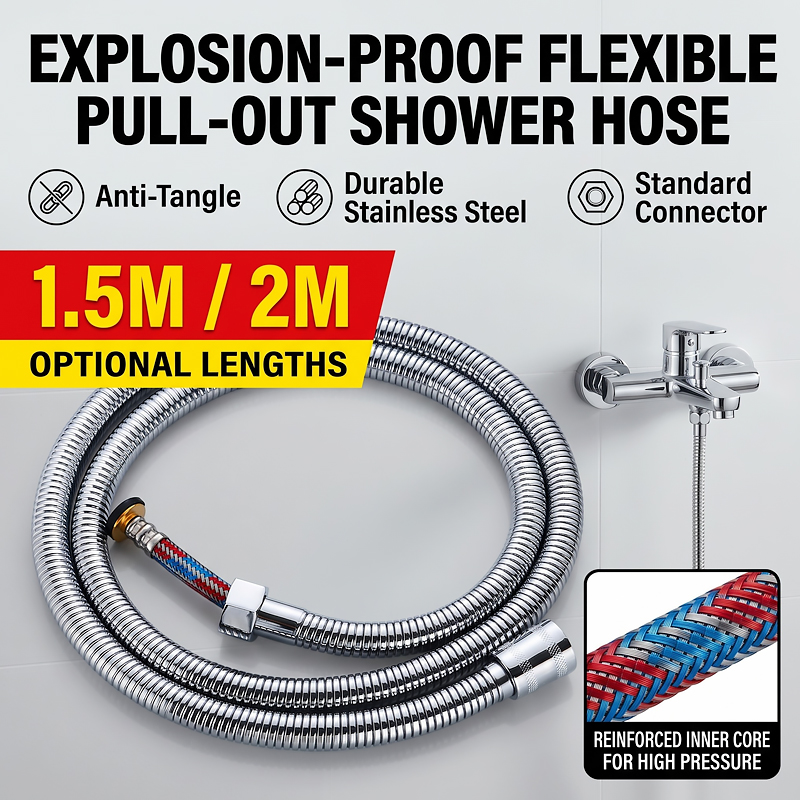 Tubo Flessibile per Doccia in  - Flexible Hose Braided recensione e prezzo