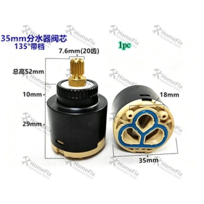 1 Pezzo Cartuccia Valvola in C - Basin Mixer Cartridge recensione e prezzo