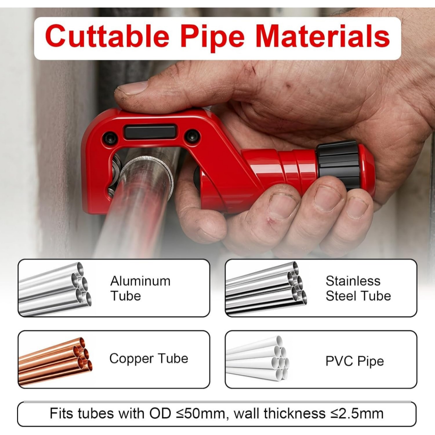 Set di 4 Tagliatubi per Impieg - Pipe Cutter Ratchet recensione e prezzo