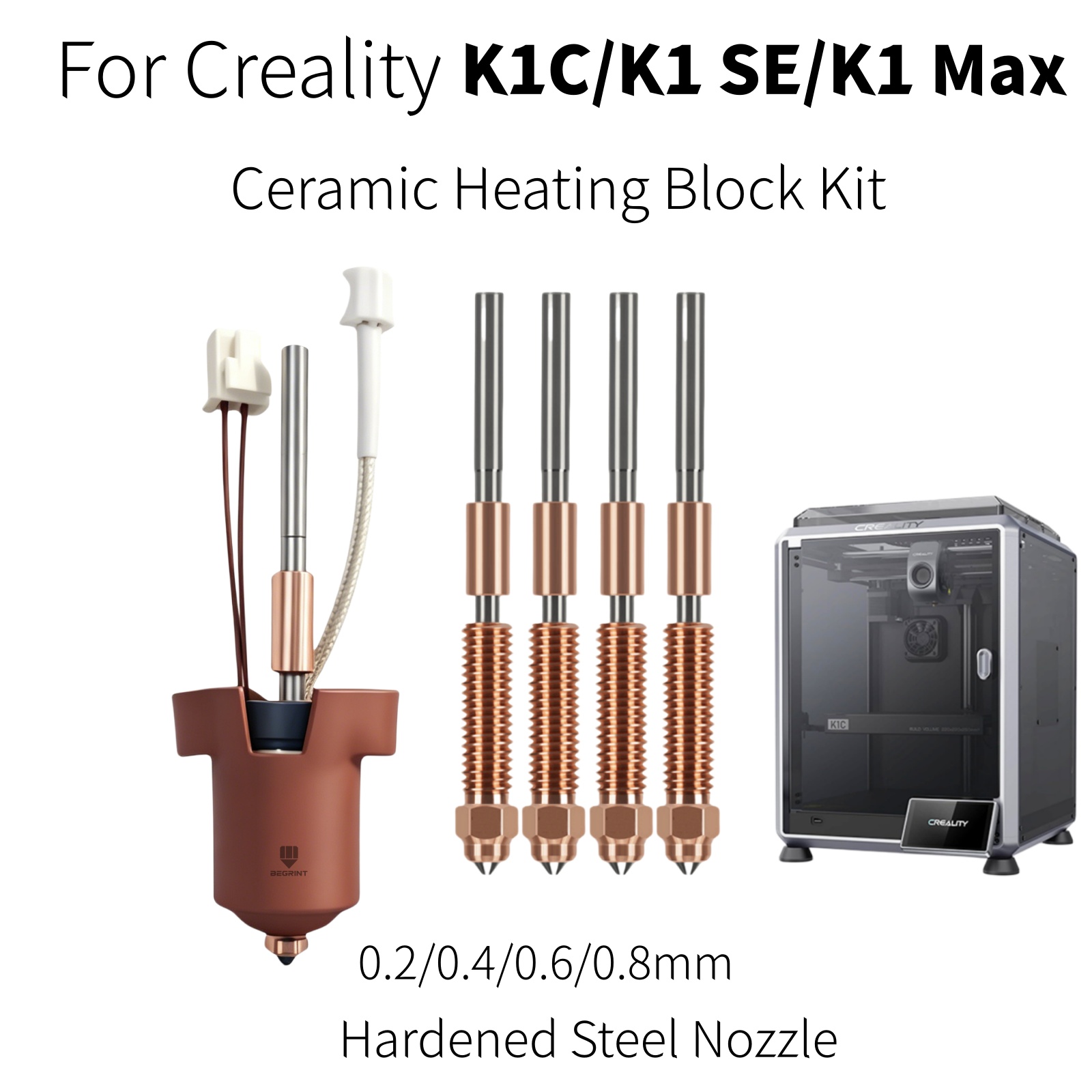 Hotend per Creality K1C K1 MAX - Creality Printer K1 recensione e prezzo